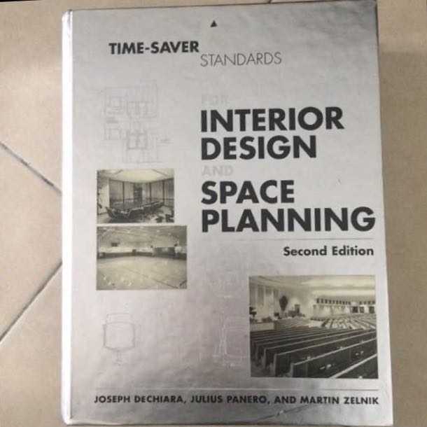 Time Saver Standard Second Edition Interior Design Space Planning