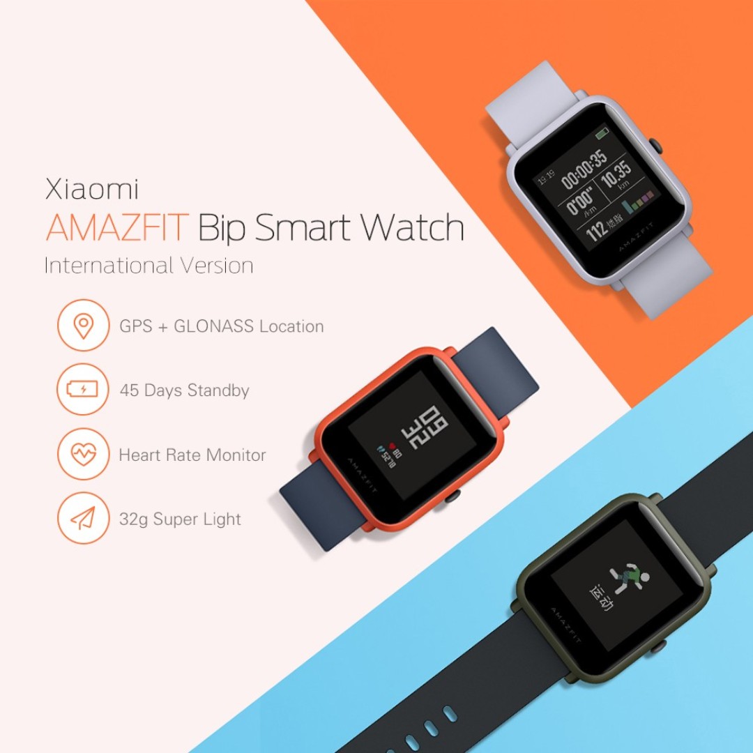 xiaomi huami amazfit bip smart