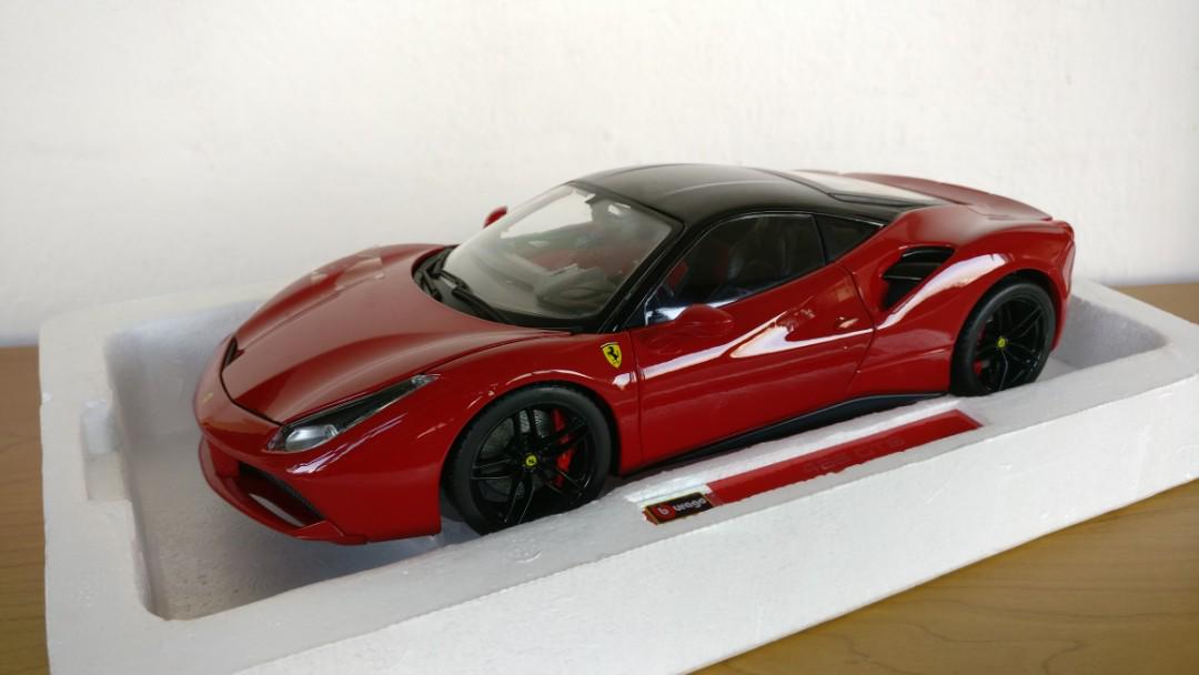 1:18 Bburago Signature Ferrari 488 GTB, Hobbies & Toys, Toys & Games on ...