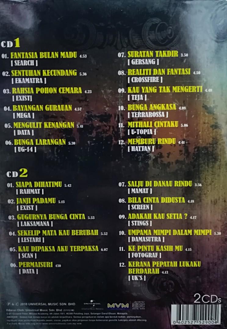 2cd Lagenda Hit Rock Cinta Music Media Cd S Dvd S Other Media On Carousell Sekelip mata kau berubah sampai dia menangis dengan lagu permintaannya. 2cd lagenda hit rock cinta