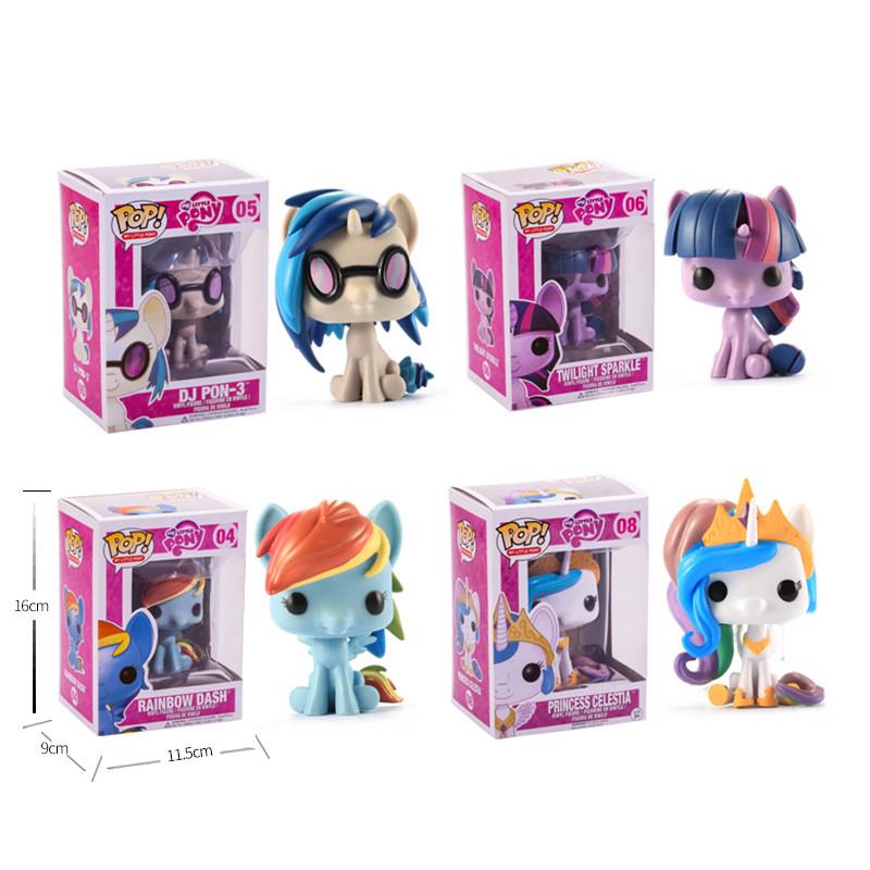 2pcs Funko Pop Crown Pony Toy Doll Doll Model Polaroid Toy Decoration Toys Games Bricks Figurines On Carousell