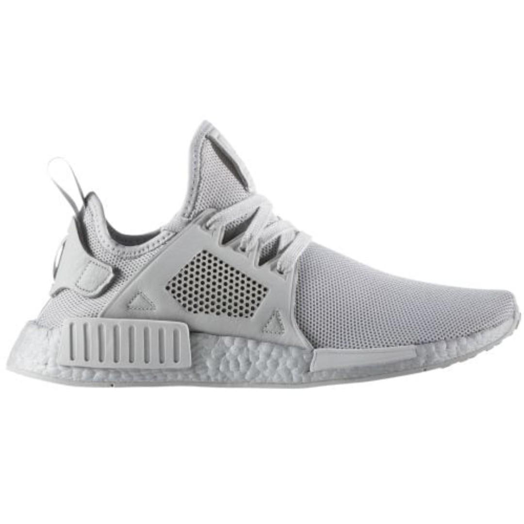 Adidas NMD XR1 Triple Grey Dark Burgundy Men s Fashion Footwear Sneakers on Carousell