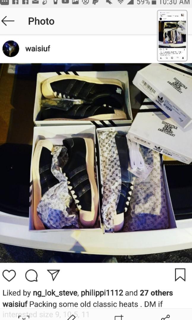 Adidas x neighborhood superstar 35th anniversary deals consortium pack
