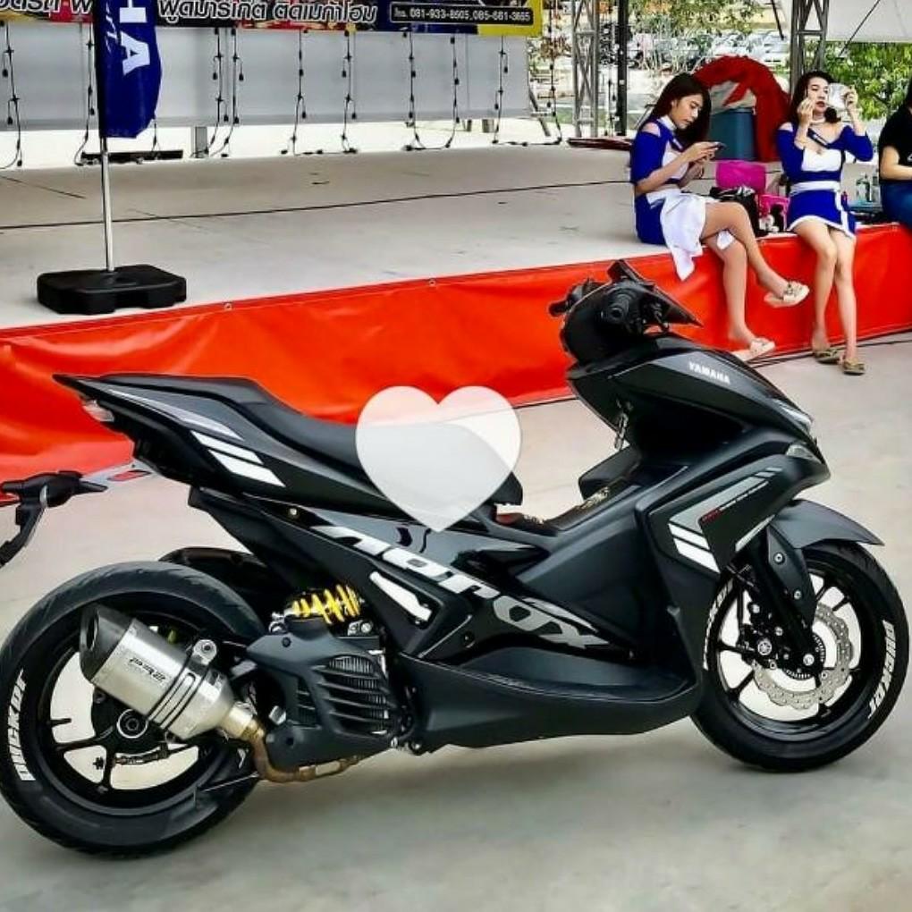 Aerox 155 Coverset, Motorcycles, Motorcycle Accessories on Carousell