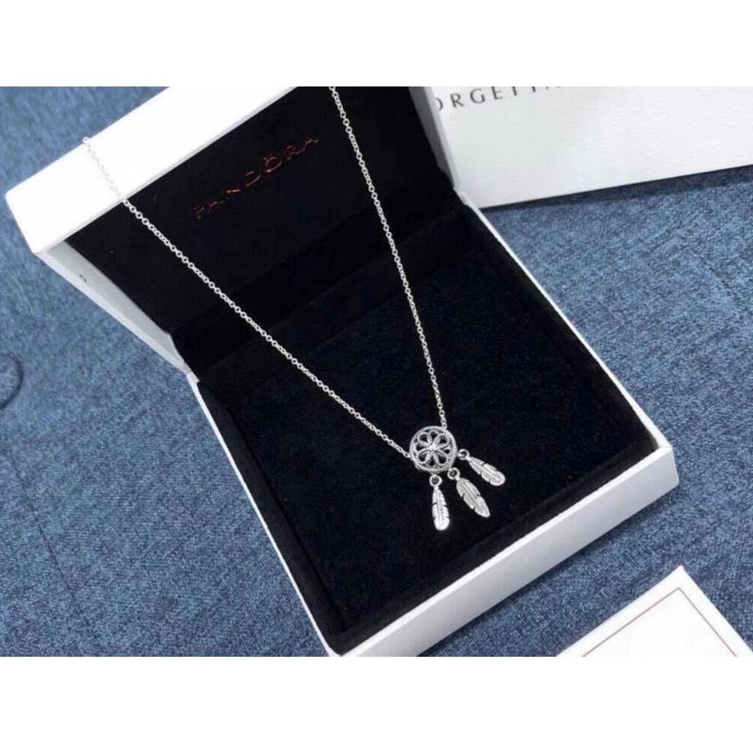 Authentic Pandora Chain Necklace Pandora Spiritual Dream Catcher