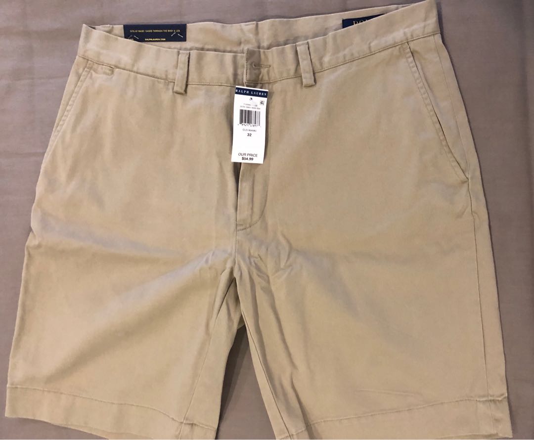 ralph lauren khaki shorts