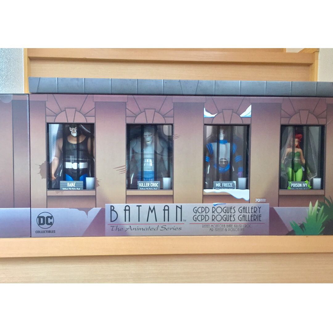 Dc collectibles batman the animated series gcpd 2025 rogues gallery