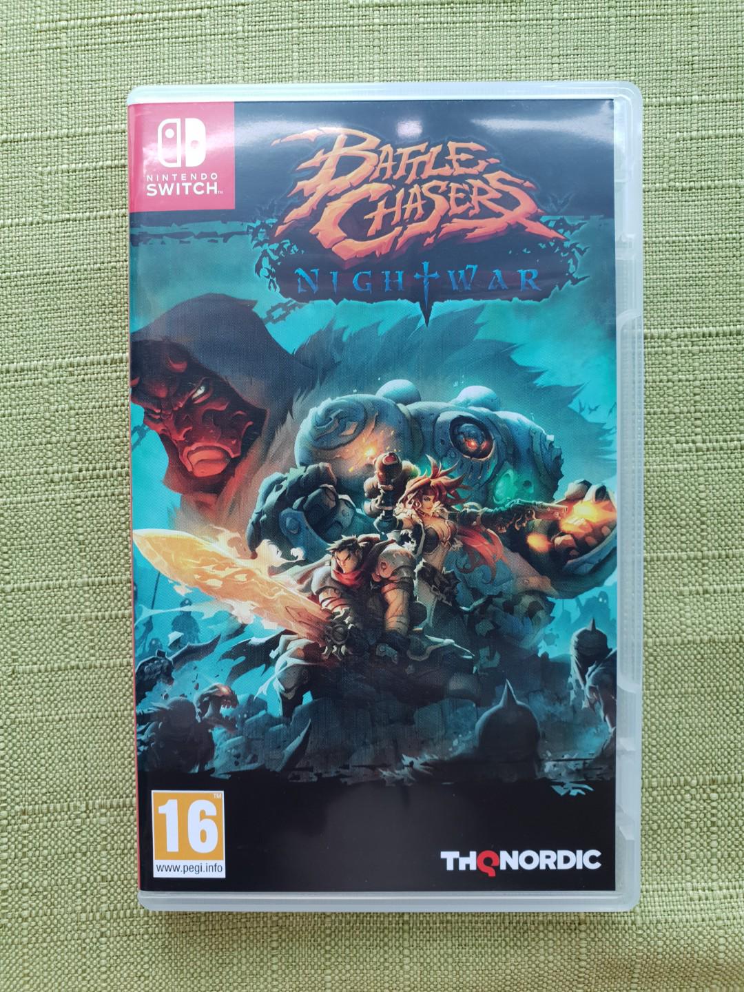 Battle Chasers Nightwar Nintendo Switch Game Toys Games Video Gaming Video Games On Carousell