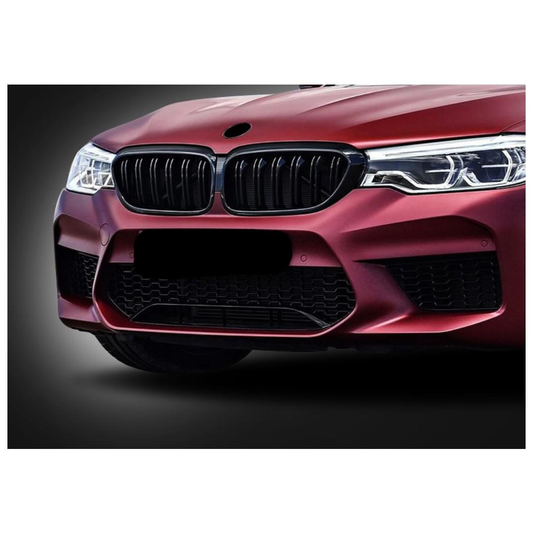 New Bmw G30 5 Series Carbon Double Slate Kidney Grille