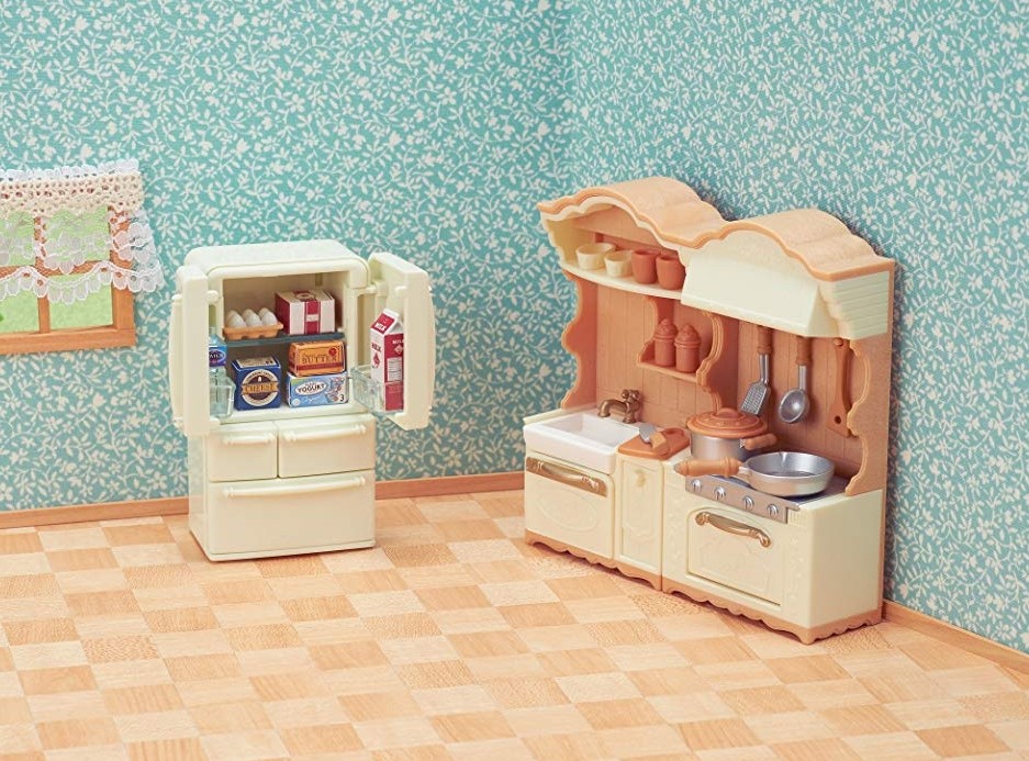 calico critters kitchen play set