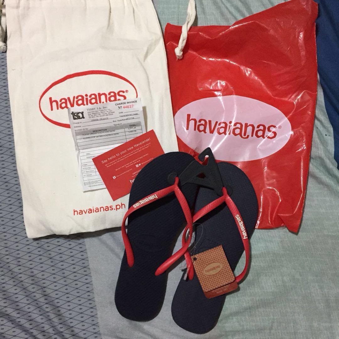 havaianas slim red