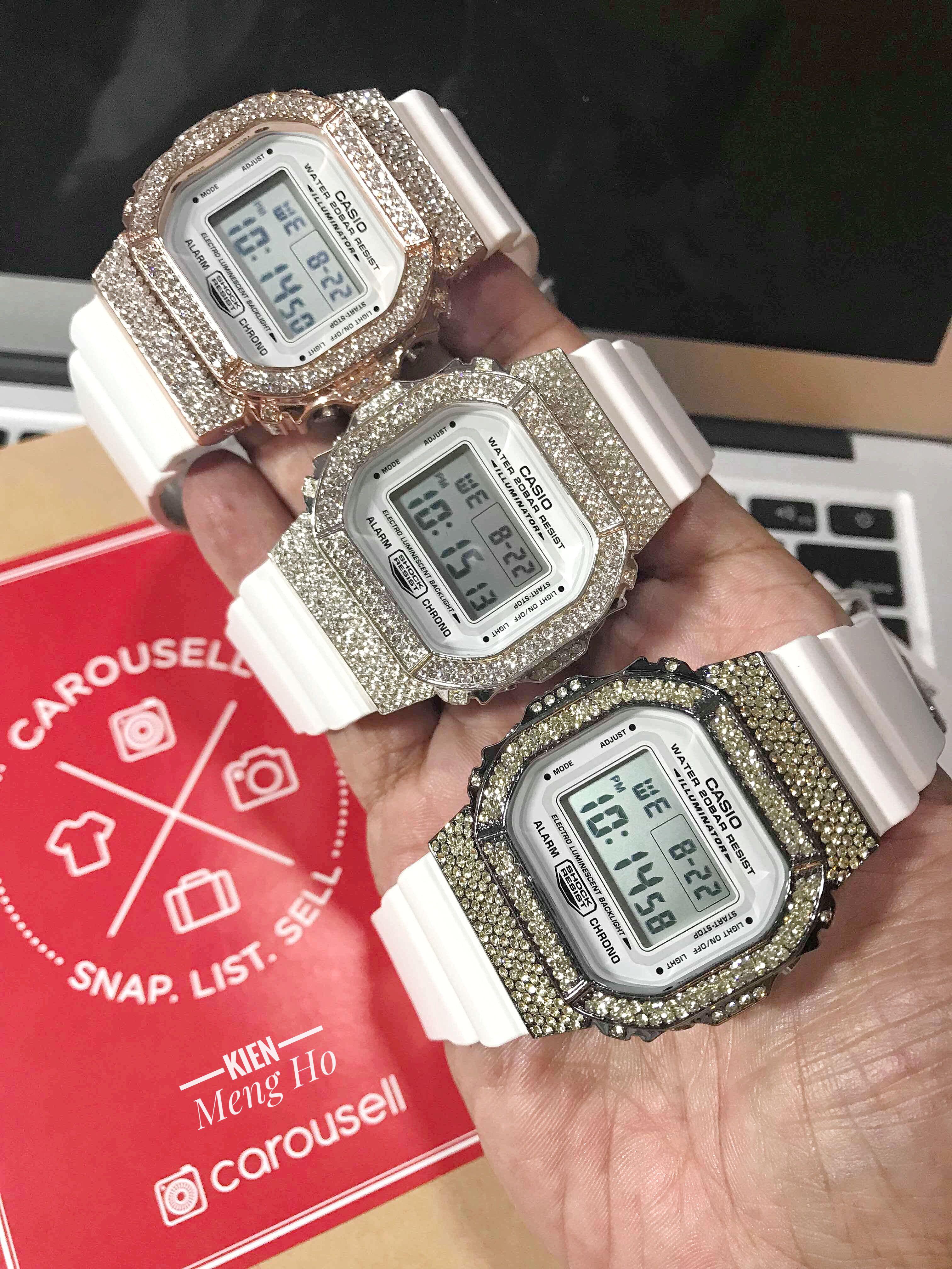 G shock bling bezel hot sale