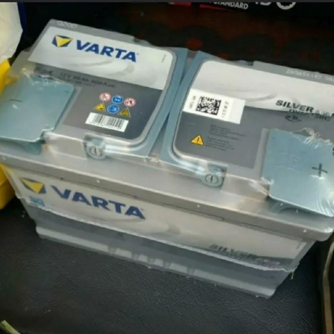 Brand New Varta Silver Dynamic Agm German 12v Car Battery For Mercedes Continental Cars In Singapore W 1 Year Agent Warranty And Free Delivery See Prices In Description Car Accessories Accessories