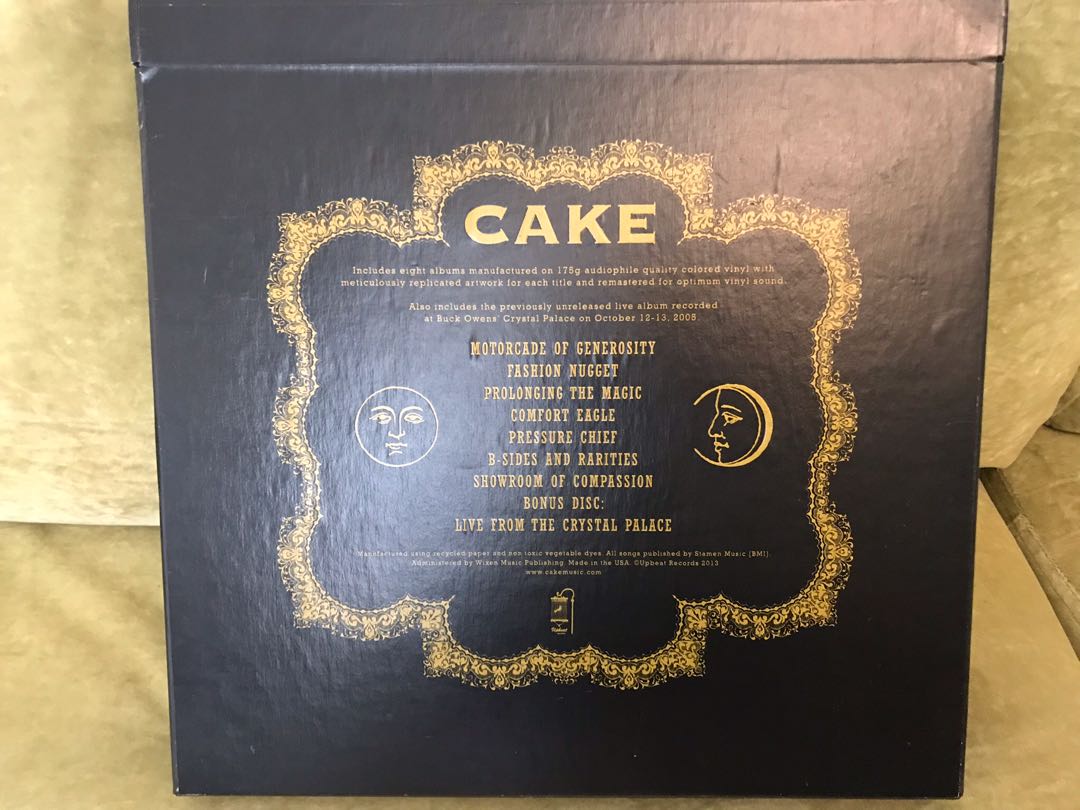 Cake Boxset All Albums Limited Edition Music Media Cd S Dvd S