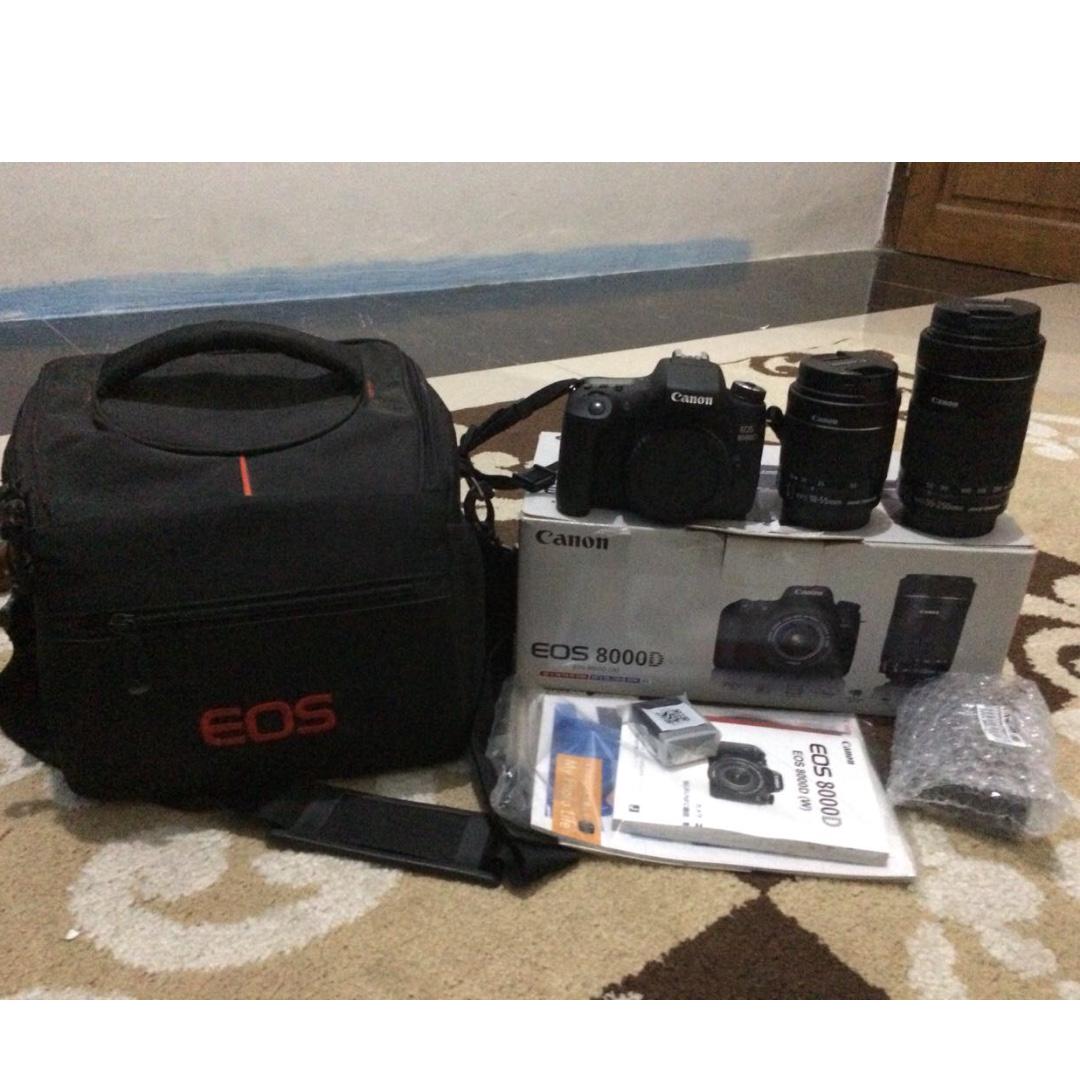 canon eos 8000d kit
