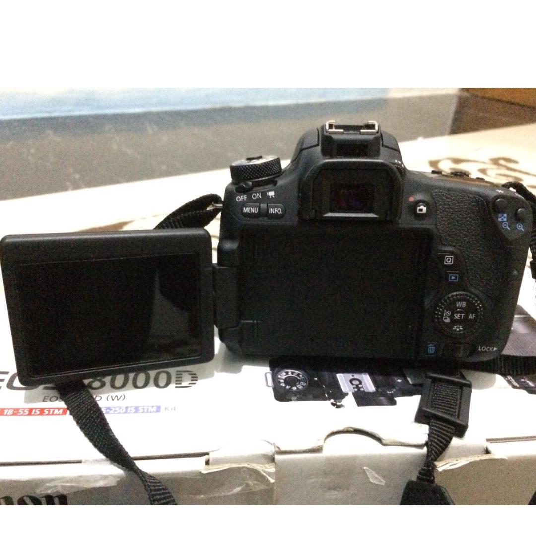 canon eos 8000d kit