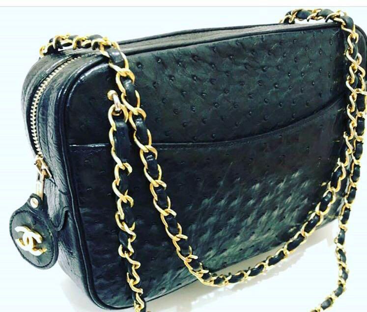 Authentic vintage classic Chanel beige camera bag with quilted leather  strap, Luxury, Bags & Wallets on Carousell