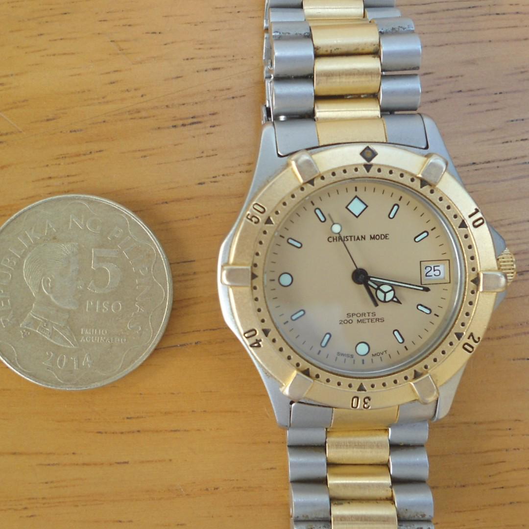 Christian mode swiss watch price cheap