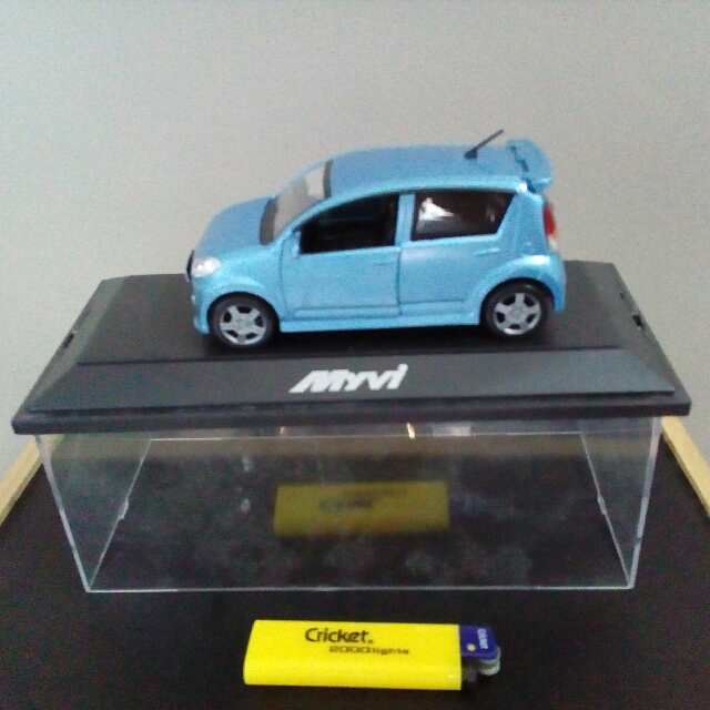 Diecast Perodua Myvi Blue Toys Games Other Toys On Carousell