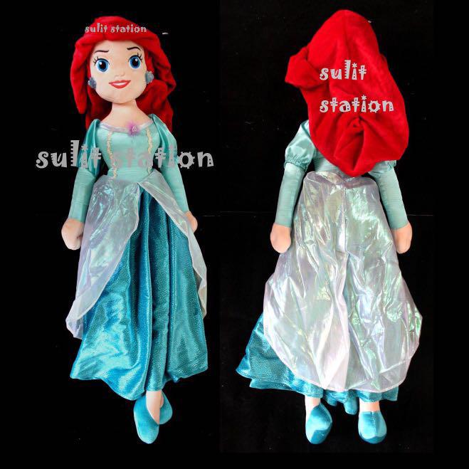 little mermaid plush doll