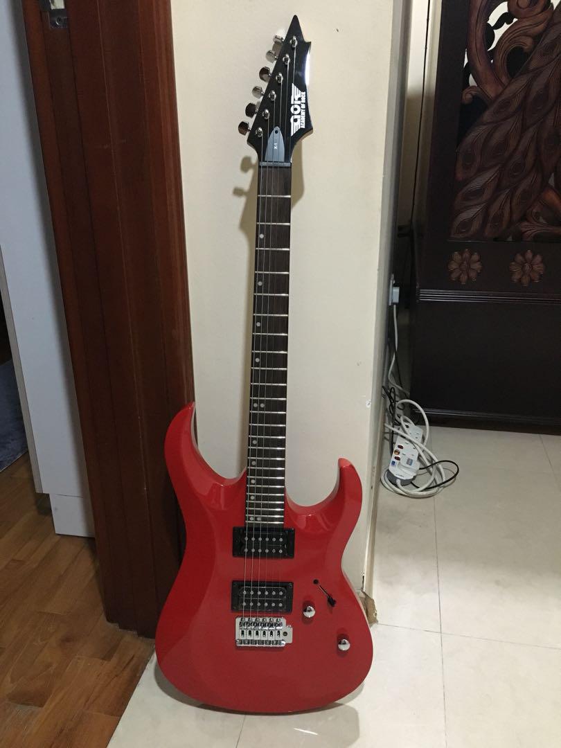 Electrical Guitar (Cort X-1), Hobbies & Toys, Music & Media, Musical ...