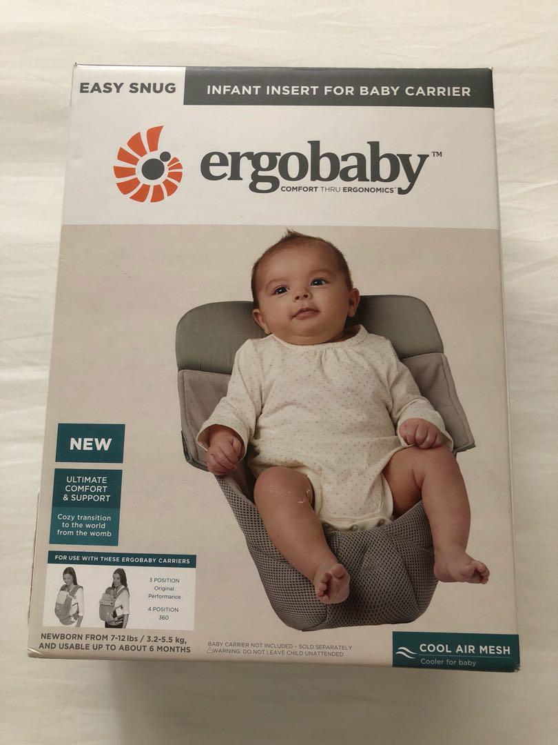 ergobaby easy snug infant insert