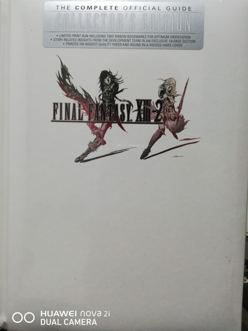 FFXIII2 Guidebook Collector's Edition, Video Gaming, Video Game
