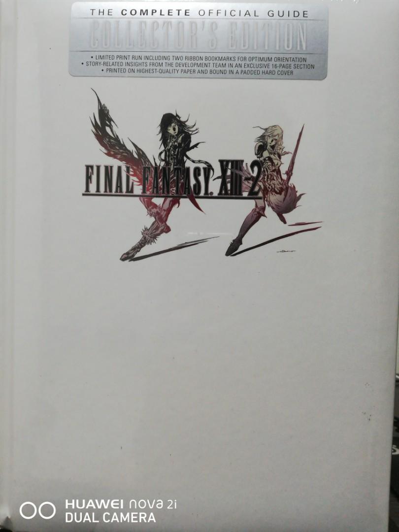 FFXIII2 Guidebook Collector's Edition, Video Gaming, Video Game