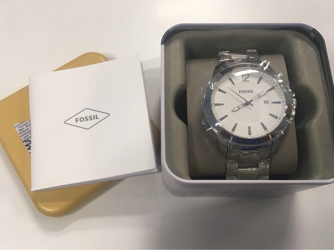 Fossil Watch PR5408 Stainless Steel Silver Watch for Men Men s