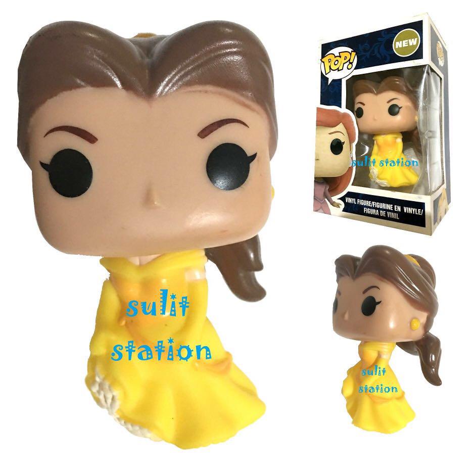 Funko Like Pop Disney Princess Belle Beauty The Beast Doll Toy Figure Cake Topper Hobbies Toys Toys Games On Carousell