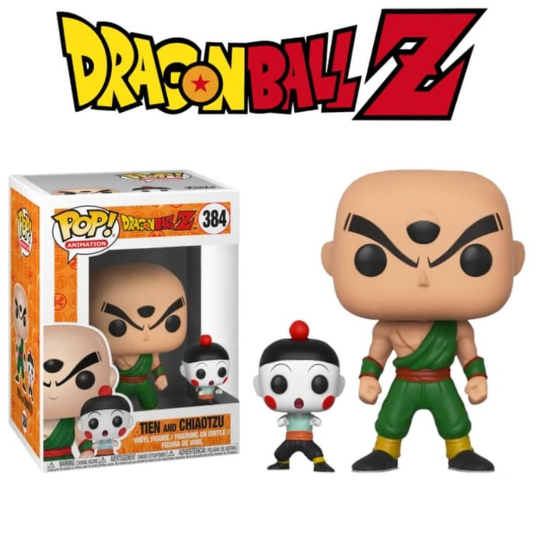 Funko Pop Animation Dragon Ball Z Tien And Chiaotzu 384 Toys