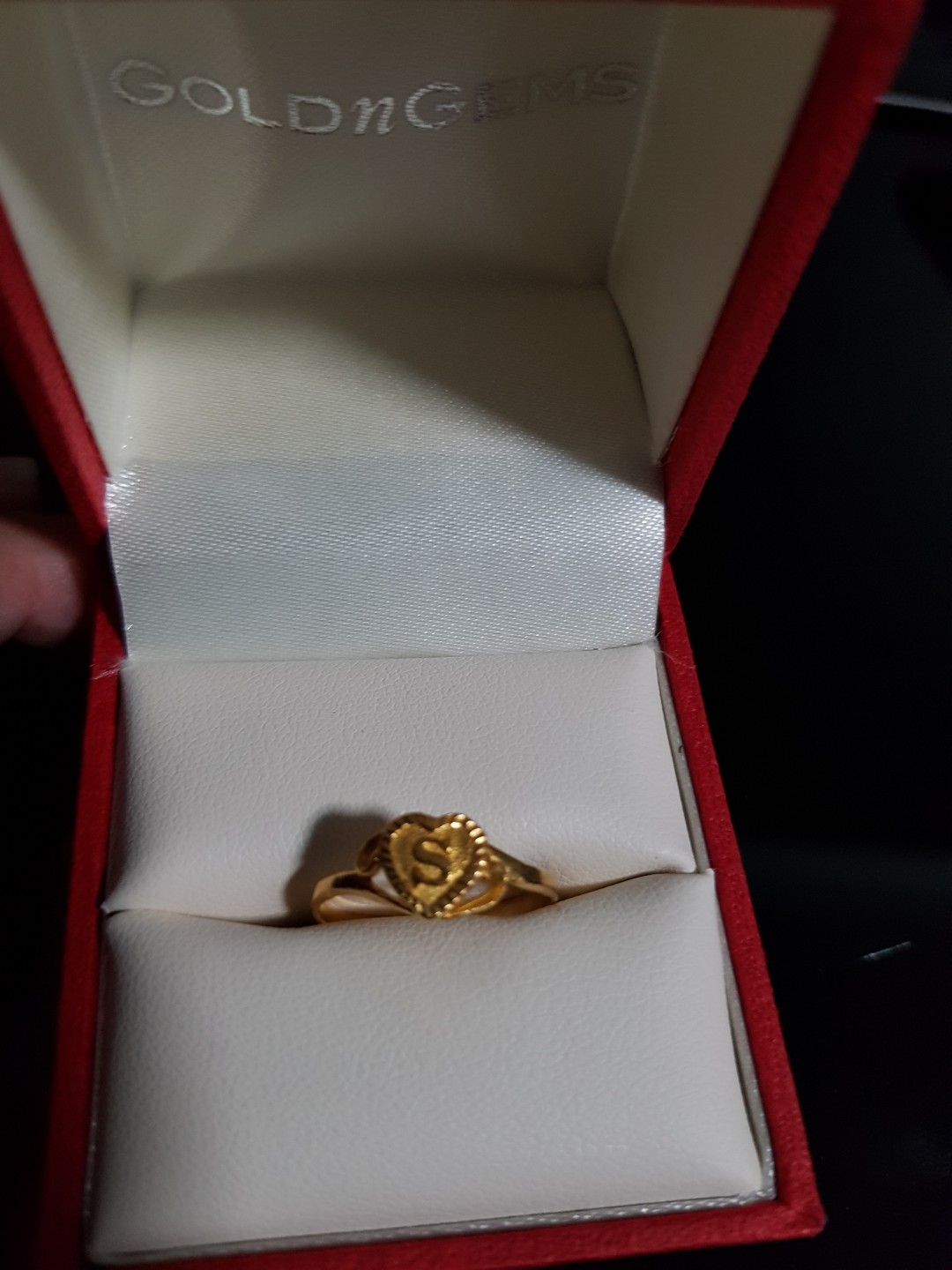 Gold n gems Gold ring Women s Fashion Jewelry Organisers Body