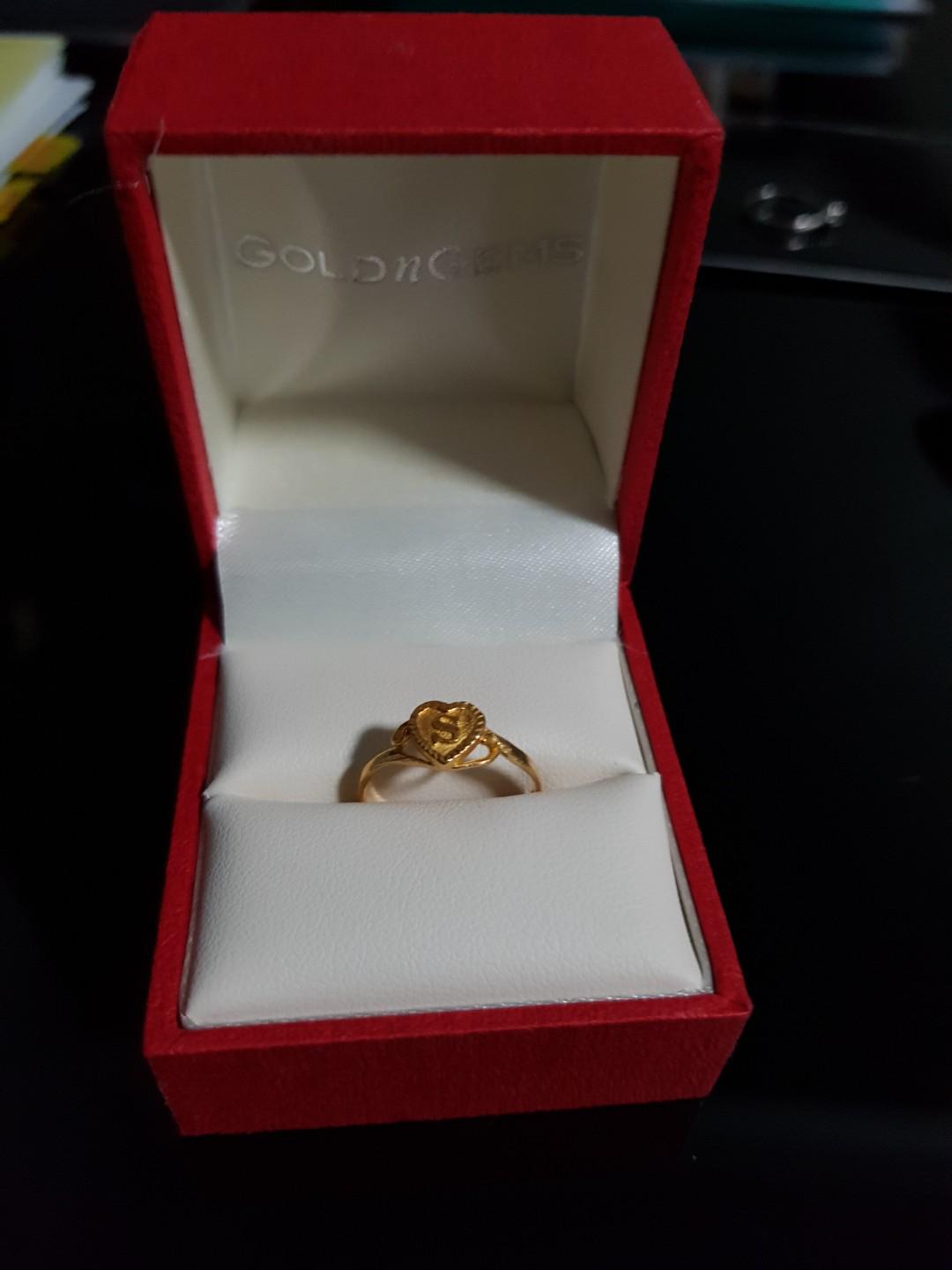 Gold n gems Gold ring Women s Fashion Jewelry Organisers Body