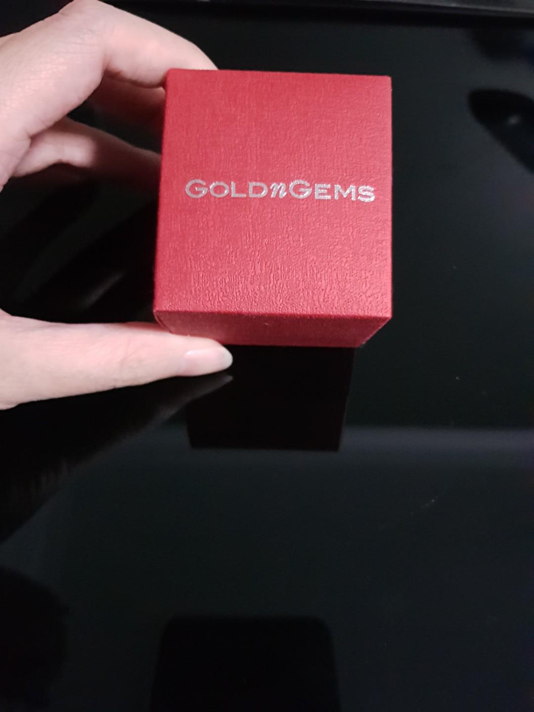 Gold n gems Gold ring Women s Fashion Jewelry Organisers Body