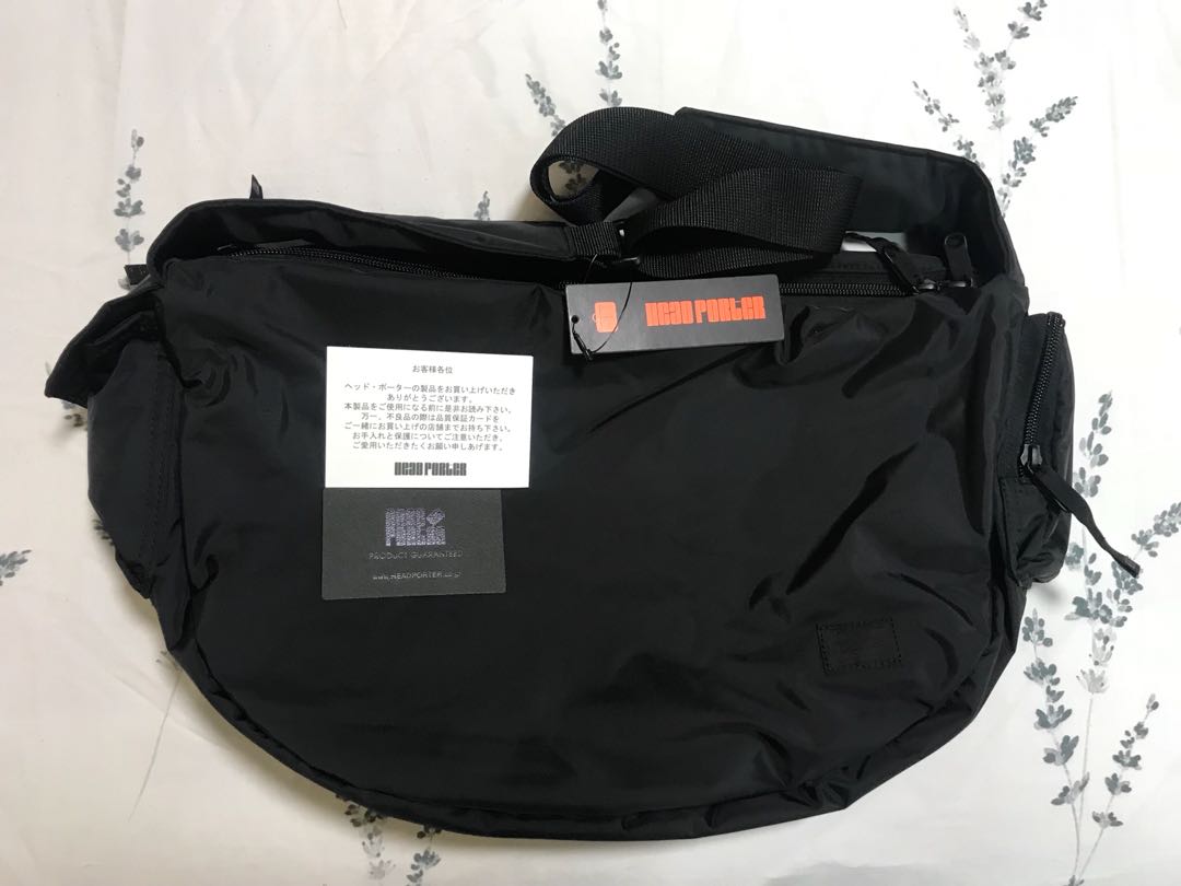Head porter black beauty top shoulder bag