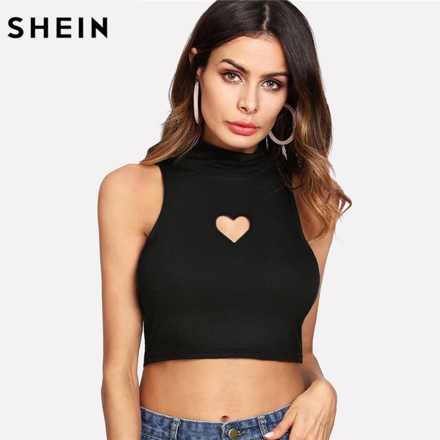 heart cut out top