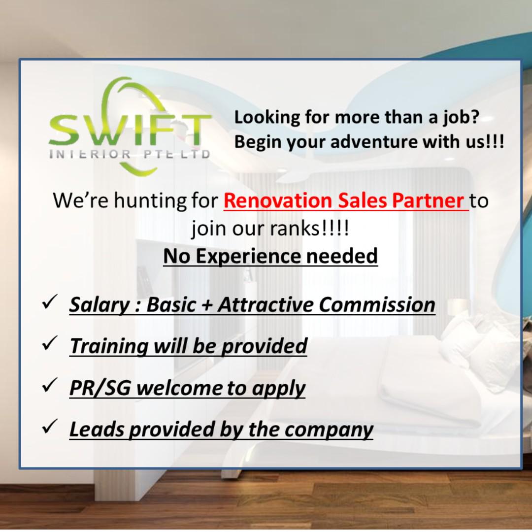 Hiring Renovation Sales Consultant Project Coordinator Jobs