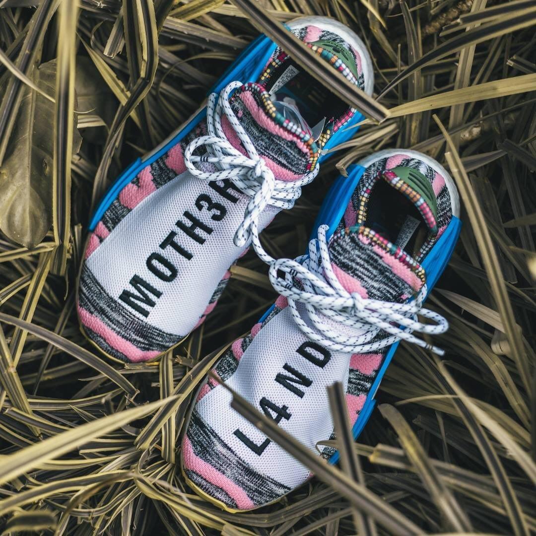 human race shoes pink