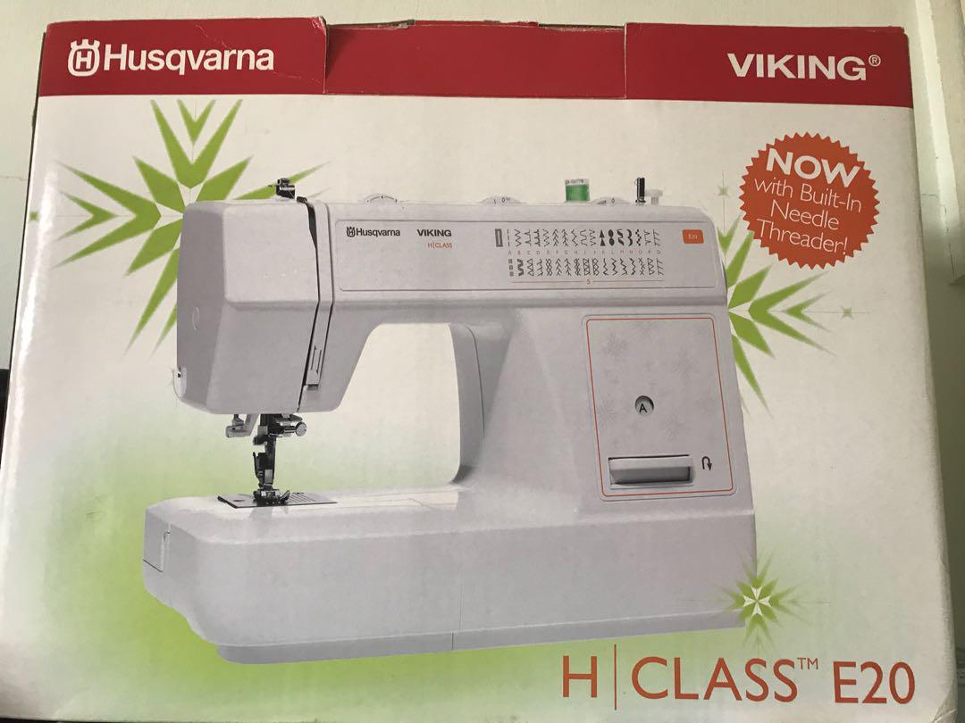Husqvarna Viking HClass E20 Sewing Machine, TV & Home Appliances