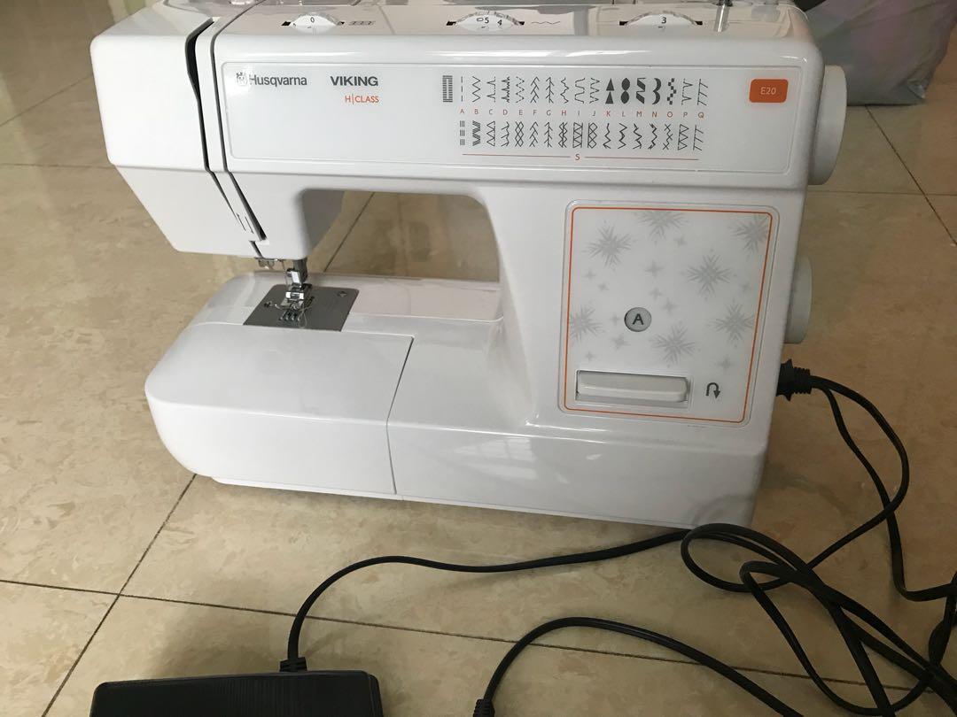 Husqvarna Viking H-Class E20 Sewing Machine, TV & Home Appliances