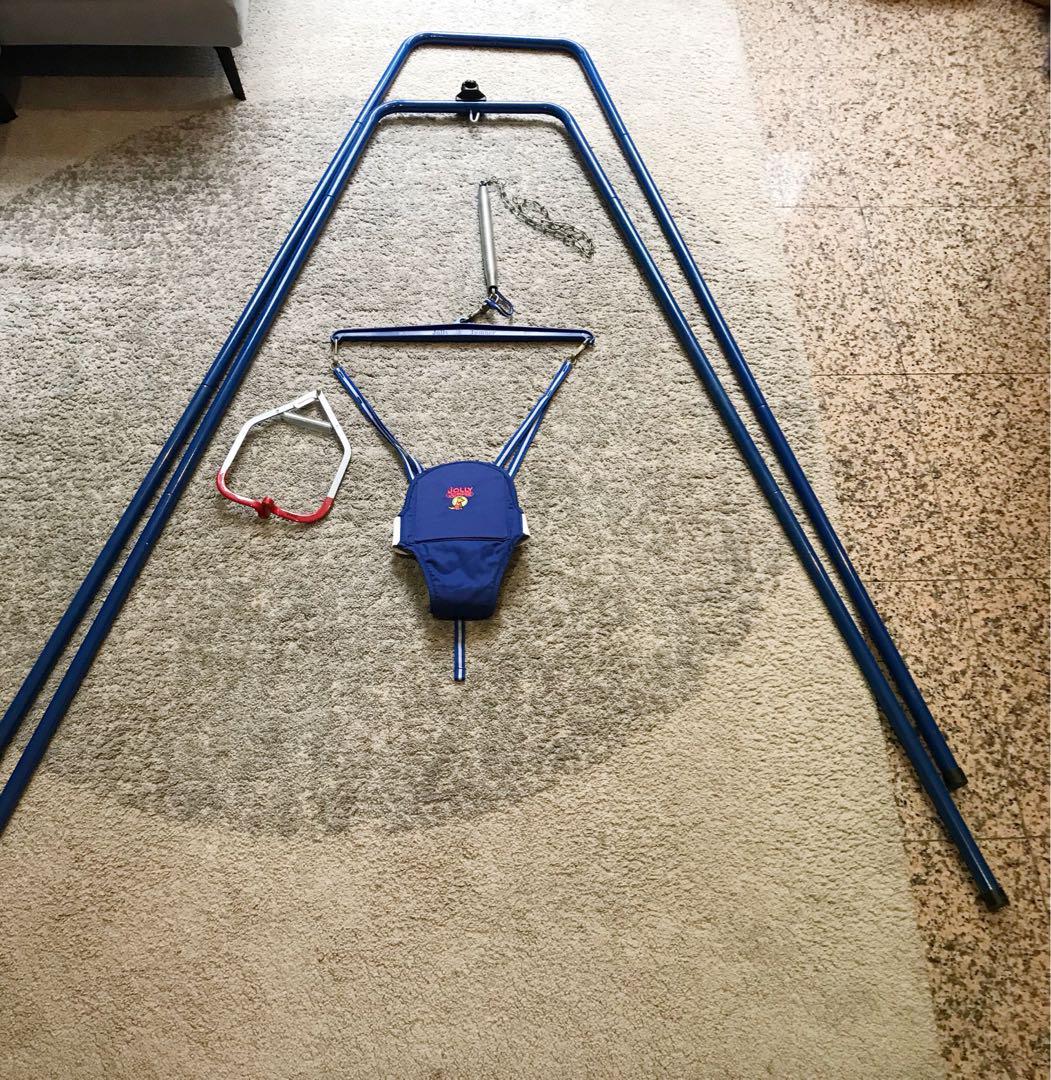 Jolly Jumper With Frame Plus Door Hook Babies Kids Toys