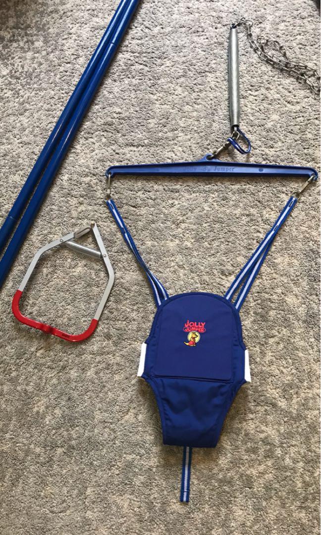 Jolly Jumper With Frame Plus Door Hook Babies Kids Toys