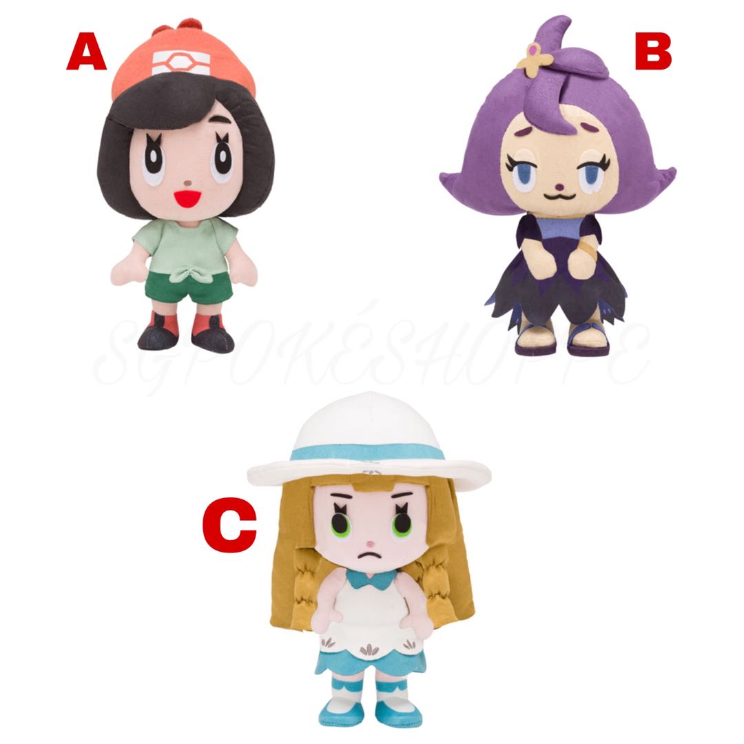 pokemon trainer plush