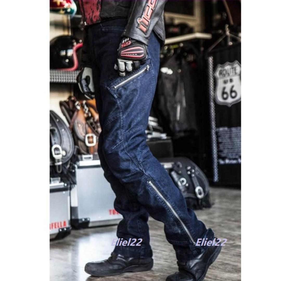 Loose fit motorcycle jeans clearance