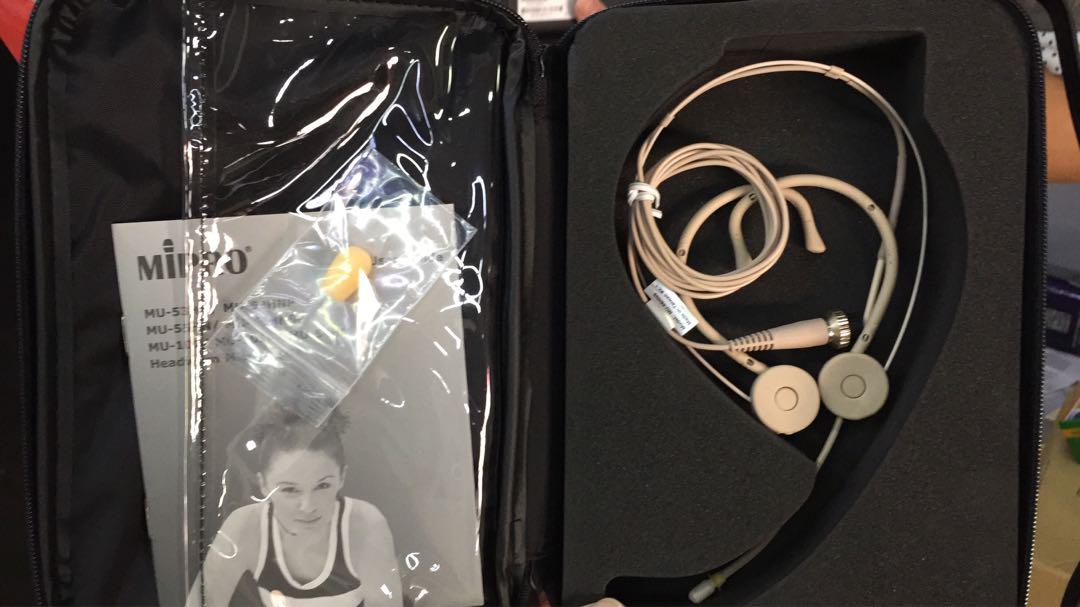 Mipro Skin Headset (MU55HNS), Audio, Headphones & Headsets on Carousell