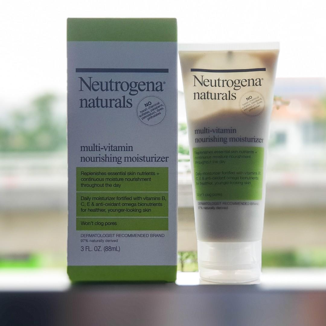 Neutrogena Naturals Multi Vitamin Nourishing Moisturizer 3 fl oz