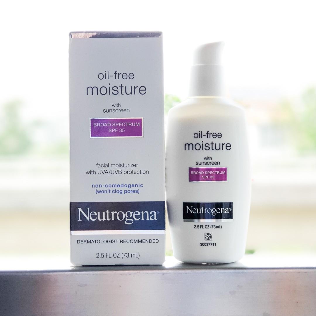 neutrogena oil free moisturizer with spf 35