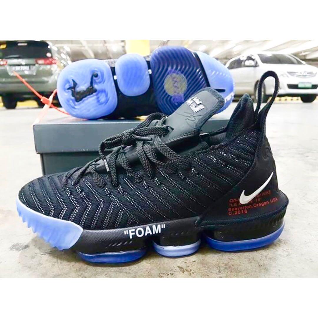 lebron 16 foam