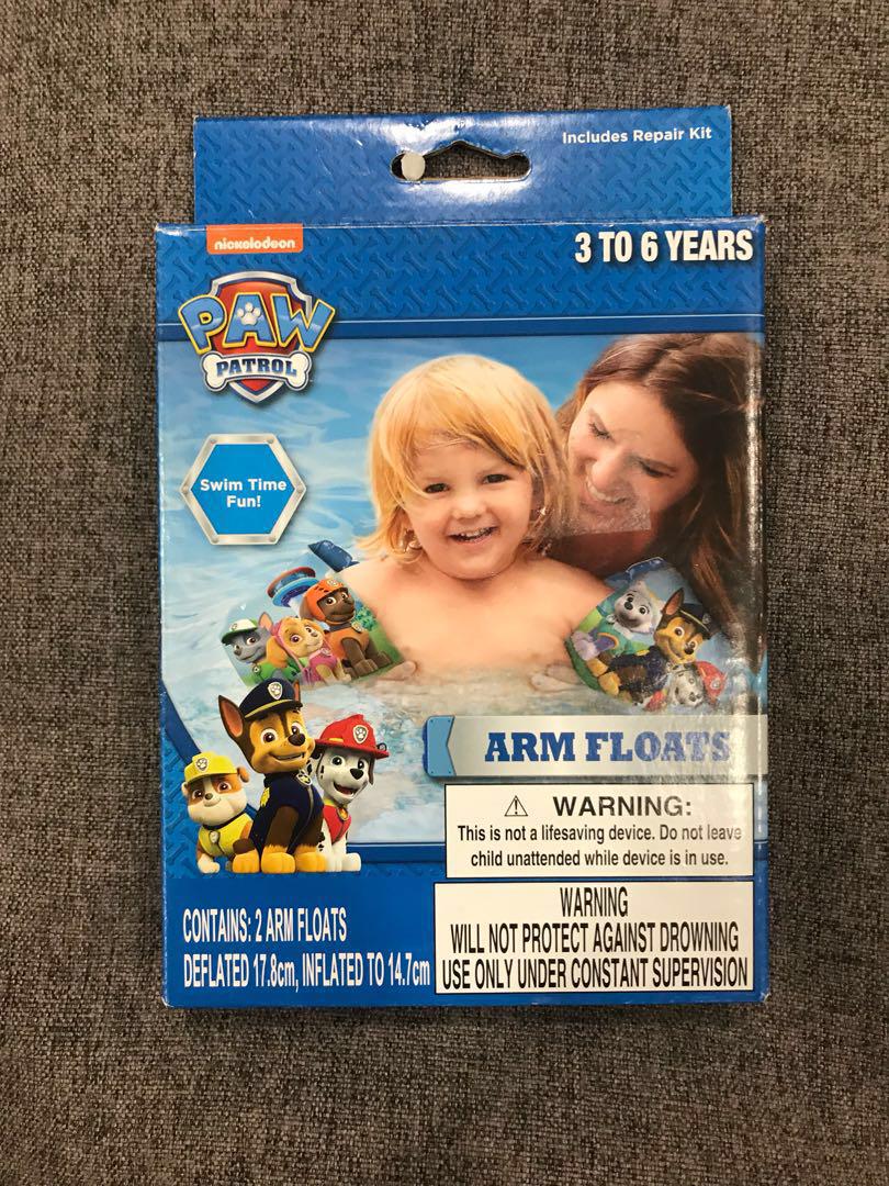 paw patrol arm floaties