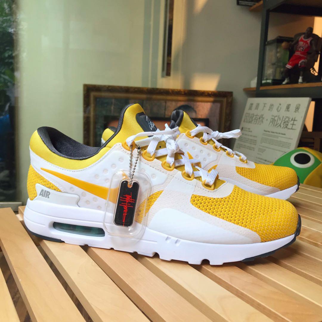 nike air max zero qs yellow